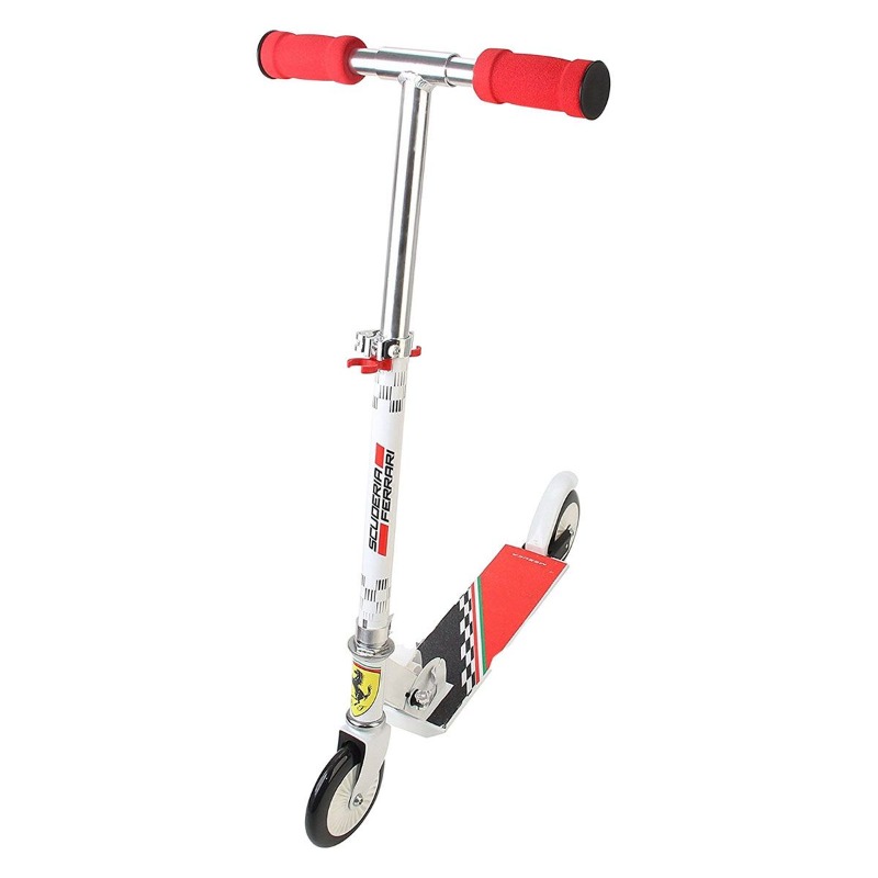 Mesuca Ferrari 2 Wheeler Scooter - White