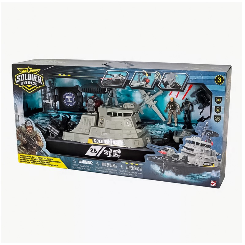 Dabdoob | Chapmei Soldier Force Hurricane Battleship Playset