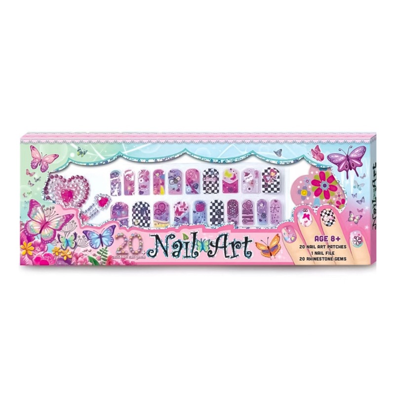 Pecoware Butterfly Nail Art Set
