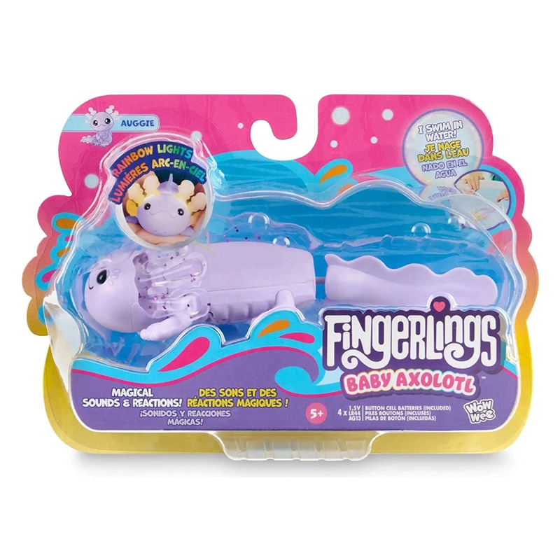 Fingerlings Baby Axolotl Auggie Interactive Figure