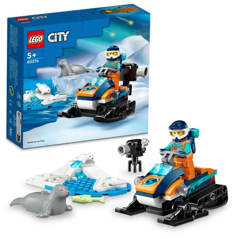 Lego City Arctic Explorer Snowmobile 70 Pcs