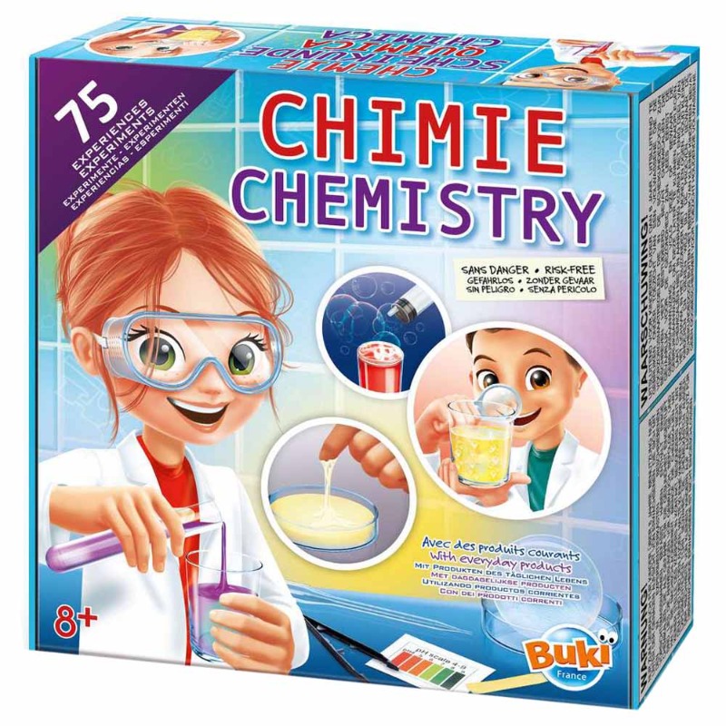 Buki France Chemistry 75 Experiments Kit