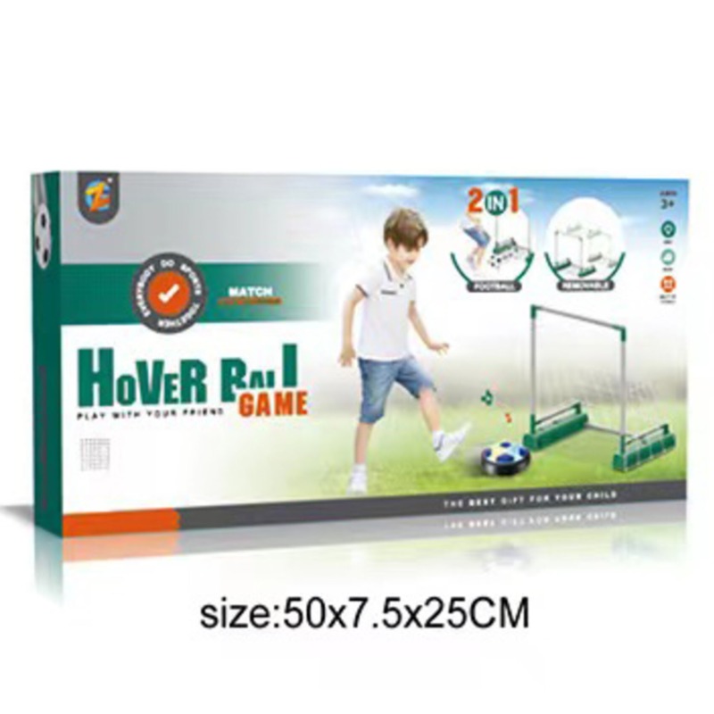LF Mobile Football Goals Set With Floating Ball