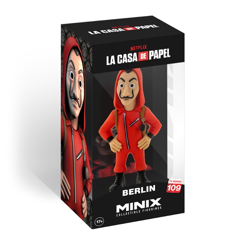 Minix Tv Series Money Heist Berlin W/ Mask