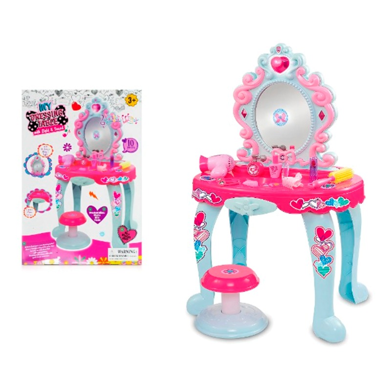 My Dressing Table Beauty Playset Pretend Toys For Girls