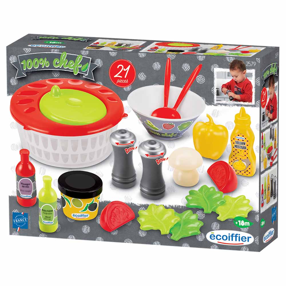 Ecoiffier Mixed Salad Set 21 Pcs