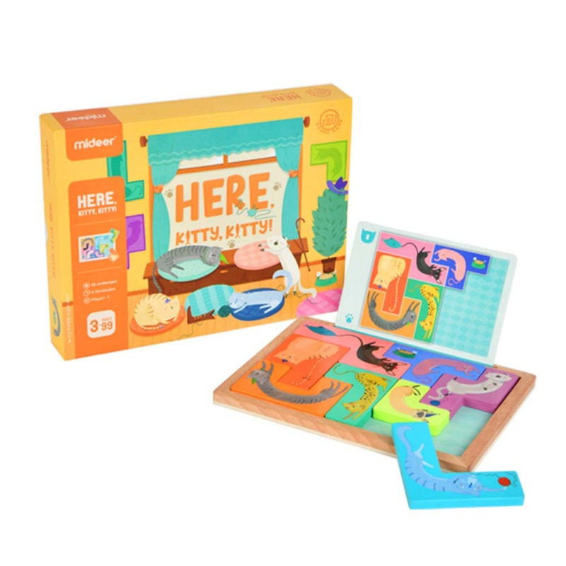 Mideer Here Kitty Kitty Board Game