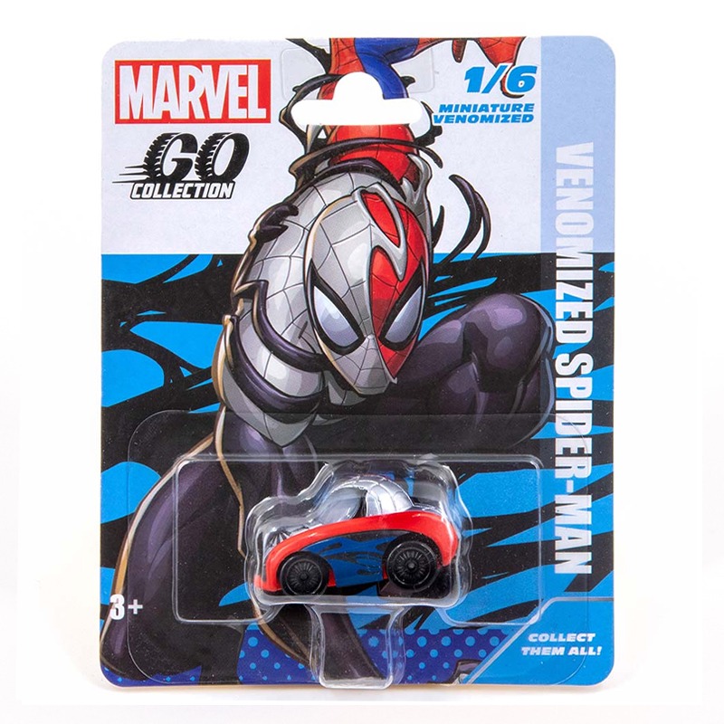Marvel Go DC Mini Venom Spiderman Car - 2 Inch