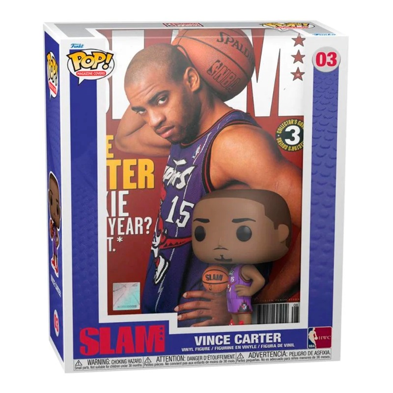 Funko Pop Cover Nba Slam Vince Carter