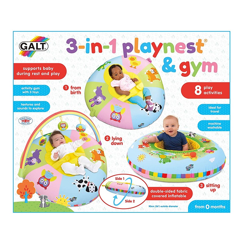 Galt 3 in 1 Playnest And Gym Mat