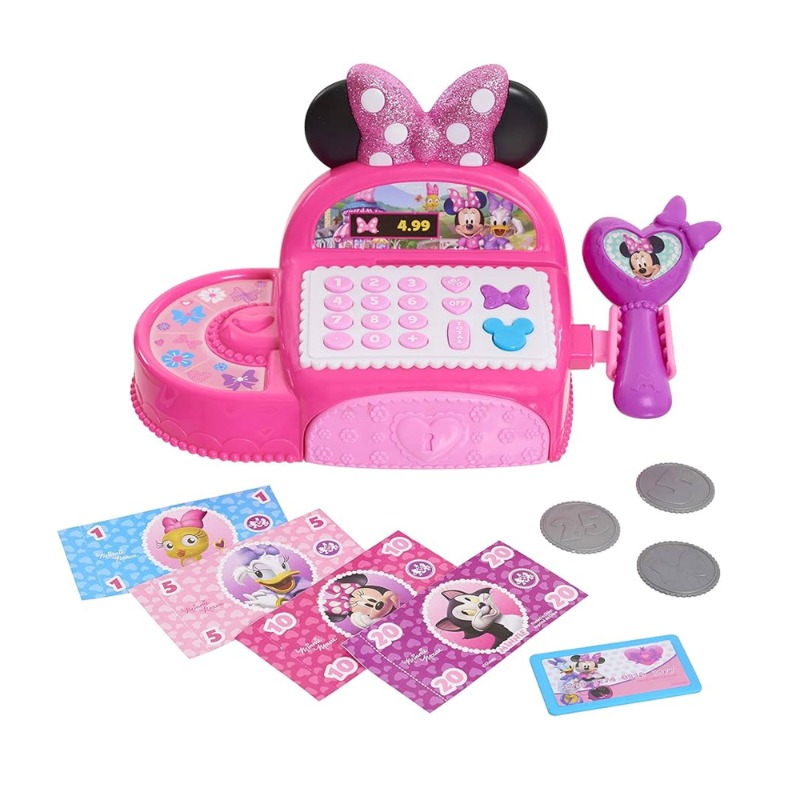 Disney Minnie Mouse Bowtique Cash Register – Interactive Shopping Playset