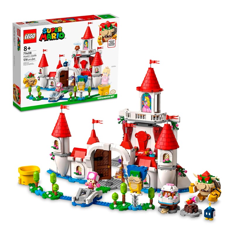 Lego Peach Castle Expansion Set 71408