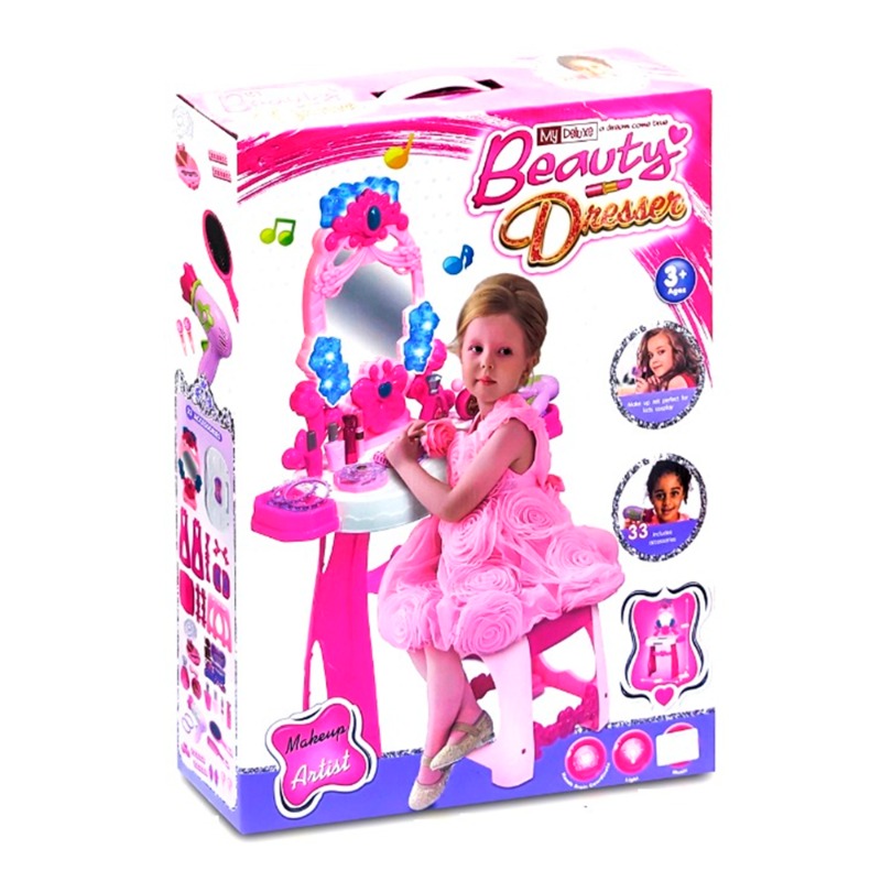 Beauty Dresser Playset Game For Girls