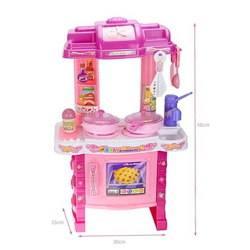 Kitchen Tableware Table - Pink