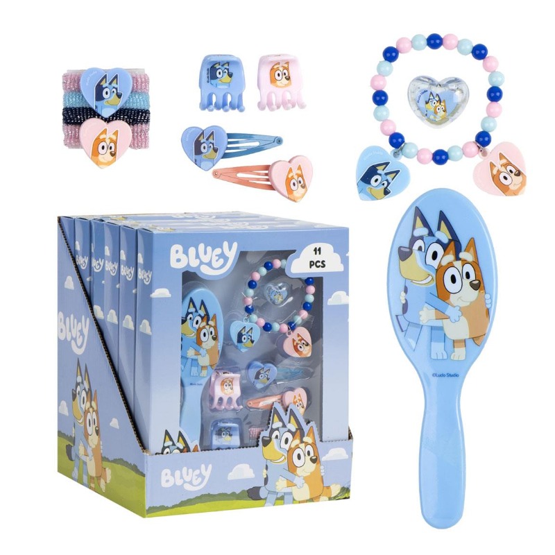 Bluey Beauty Set Accessories Display For Kids