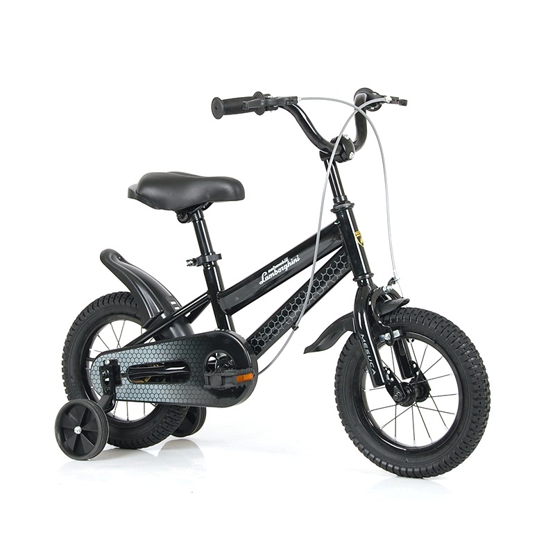 Lamborghini Kids Bike 16" - Grey/Black