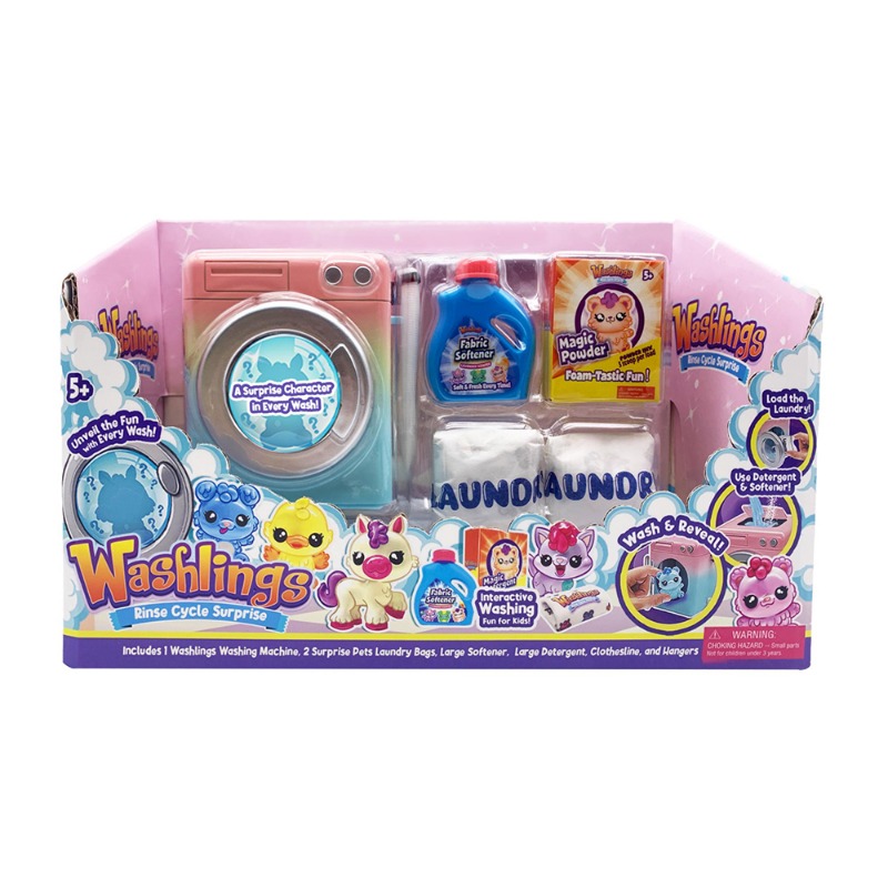 Washlings Rinse Cycle Surprise Playset