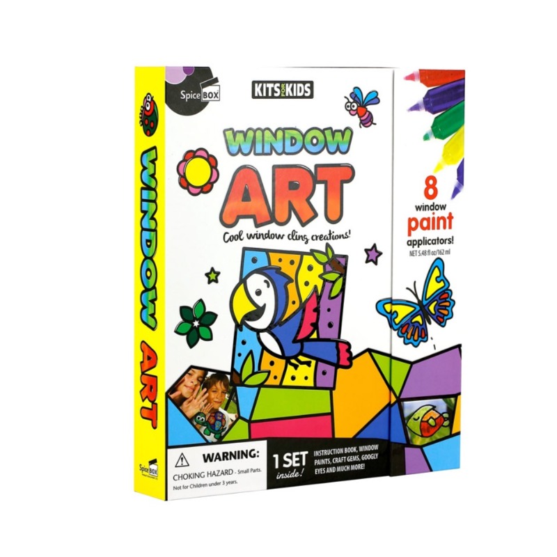 Spice Box Window Art Kit For Kids