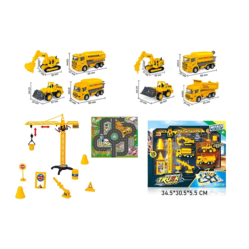 Engineering Construction Vehicle Toy Car Sets