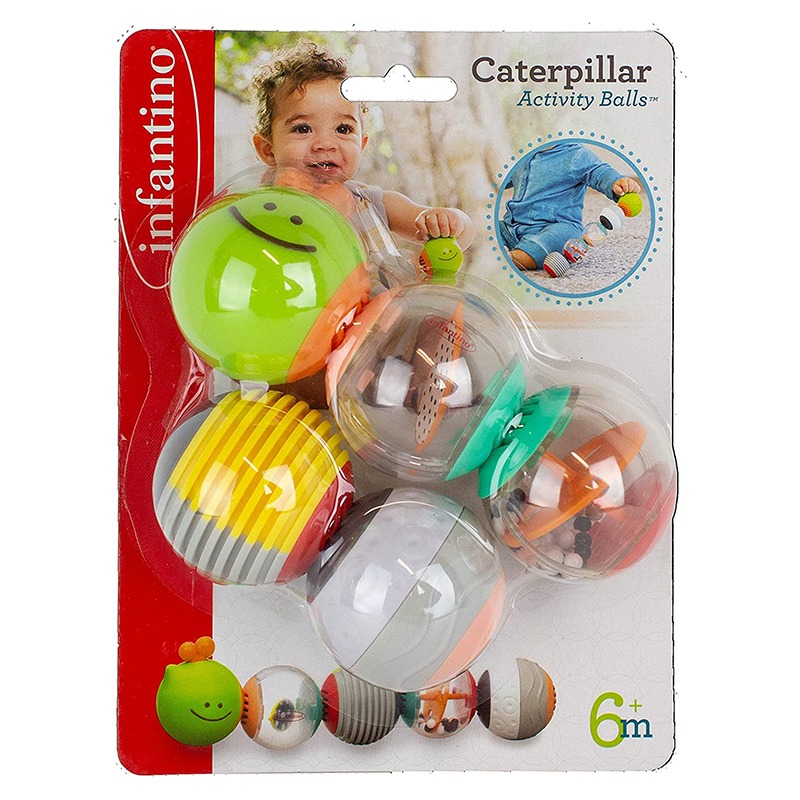 Infantino Caterpillar Activity Balls