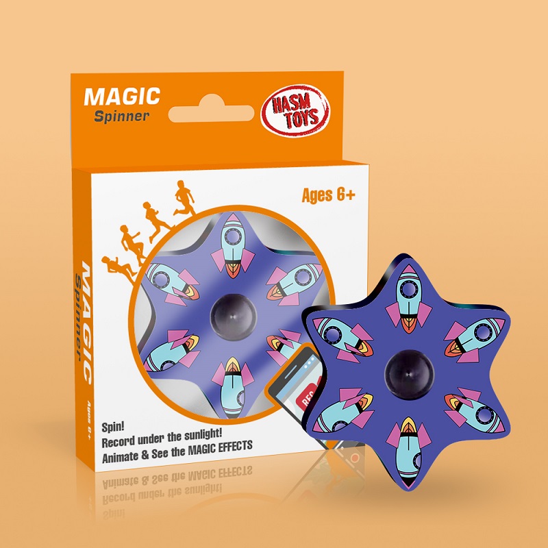 Spinning Rocket Magic Spinner