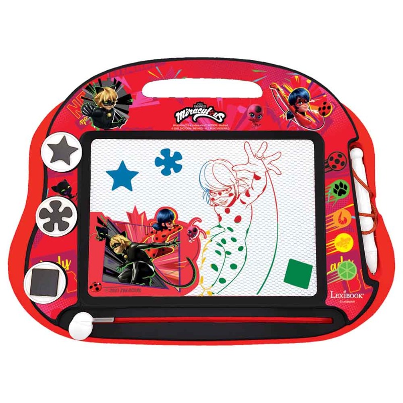 Lexibook - Magic Magnetic Miraculous Drawing Board