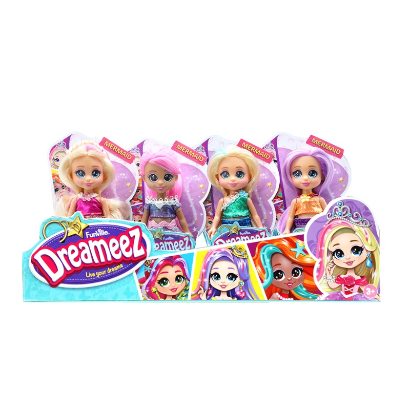 Funville Dreameez Mini Mermaid Dolls - Assorted
