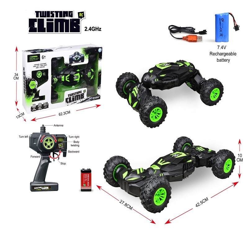 Twisting Climb RC Vehicle