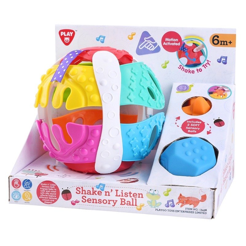 Playgo Shake N' Listen Sensory Ball