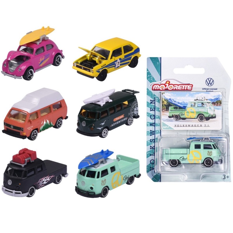 Majorette VW The Originals Premium Cars With Official License - 1 Piece