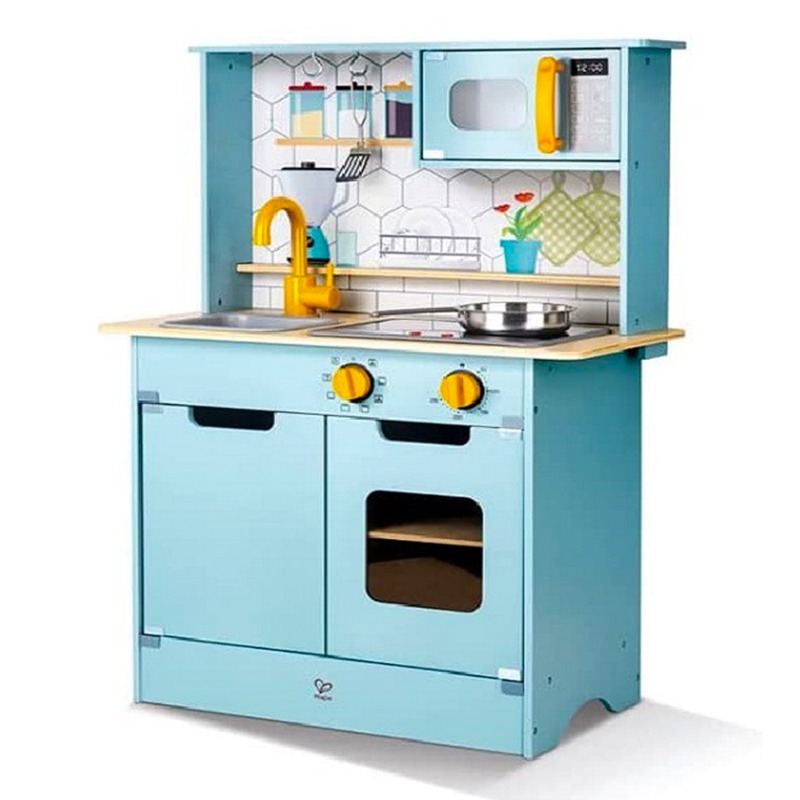 Hape Kitchen with Light and Sound - Blue