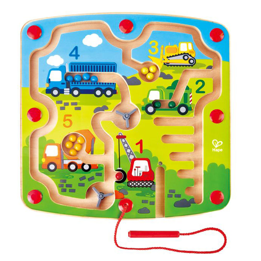 Hape Construction And Number Maze