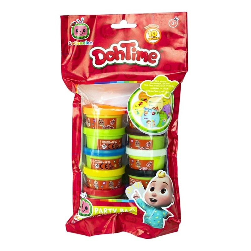 Cocomelon Doh Time 10 Colors Pack