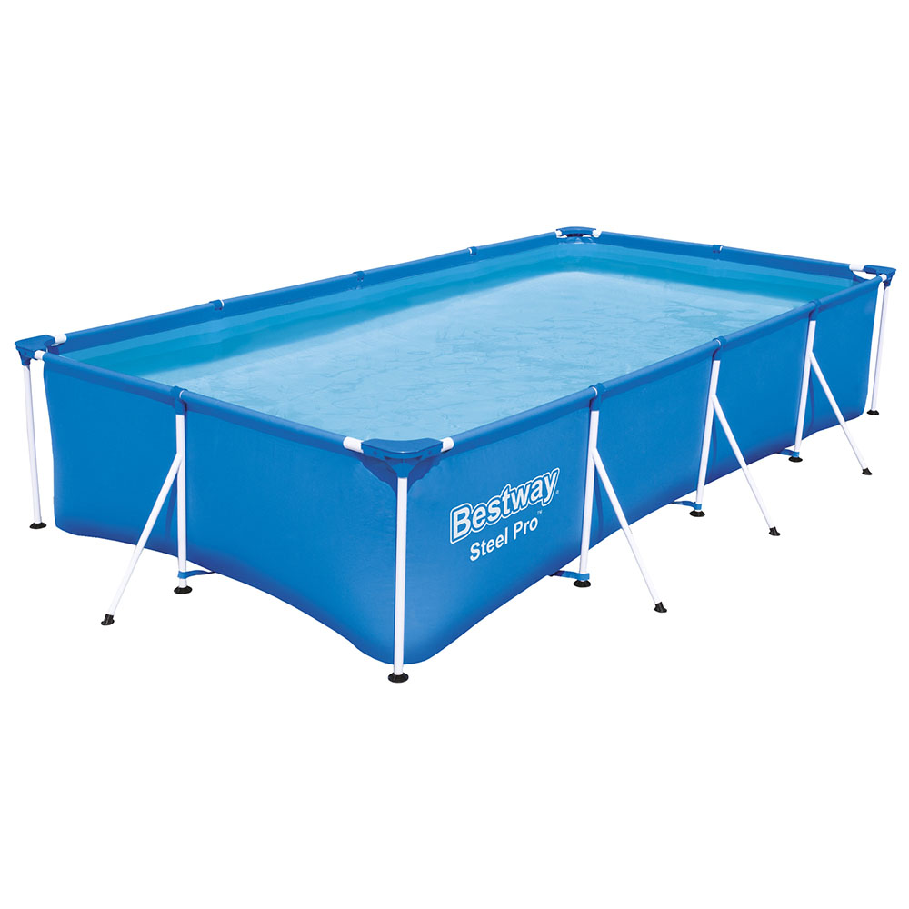 Bestway Steel Pro Rectangular Pool Set - Blue