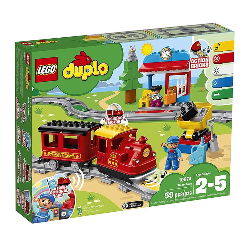 LEGO Duplo Steam Train Building Blocks Set