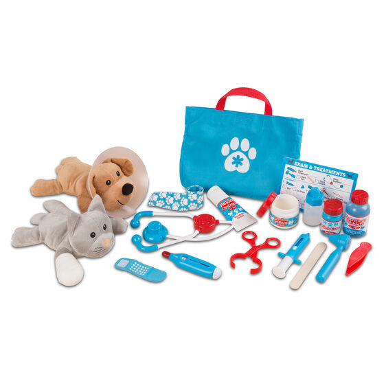 Melissa And Doug Examine And Treat Pet Vet Play Set