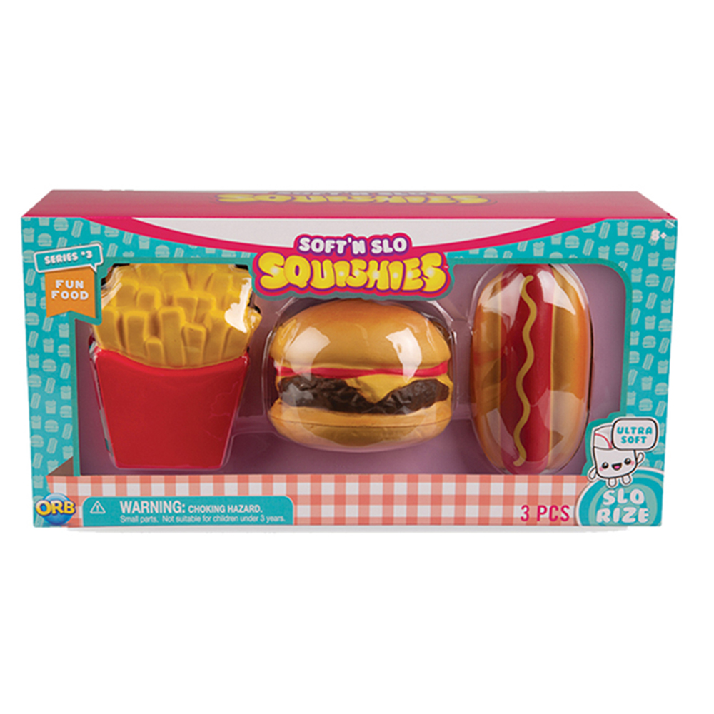 Soft n Slo Squishies Fun Food Box