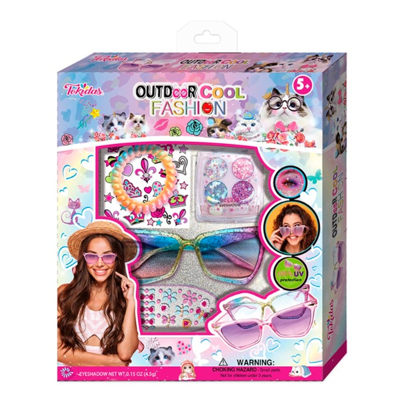 Tokidas Outdoor Cool Fashion 4 Color Eyeshadow In Palette