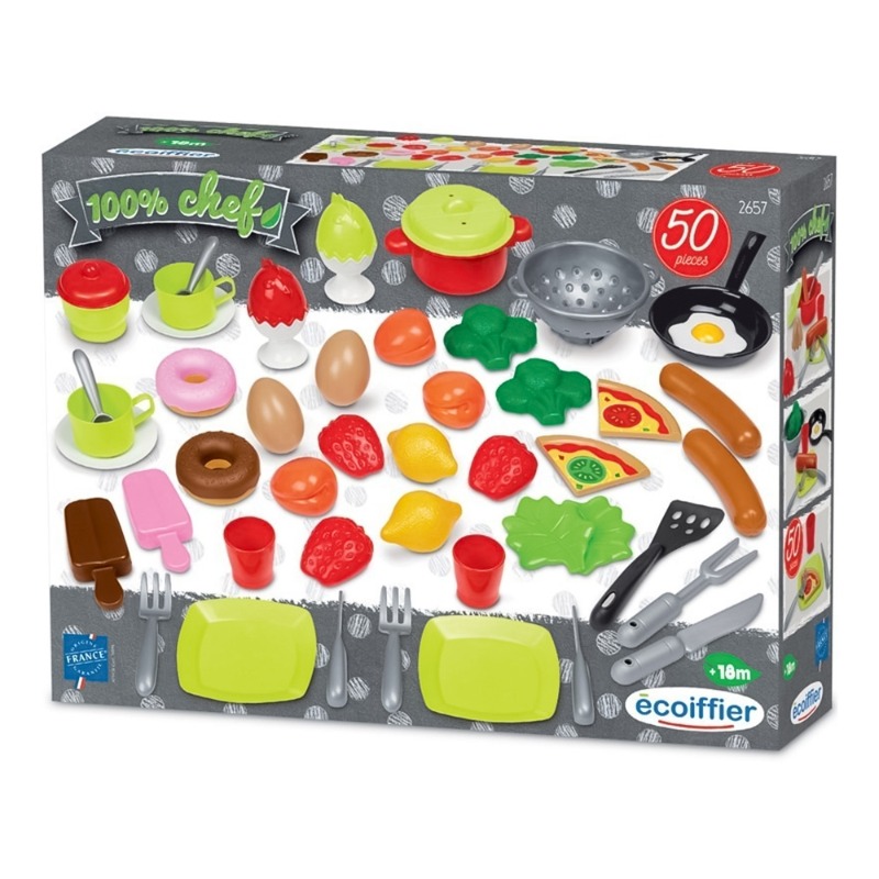 Ecoiffier Cooking Playset 50 Pcs
