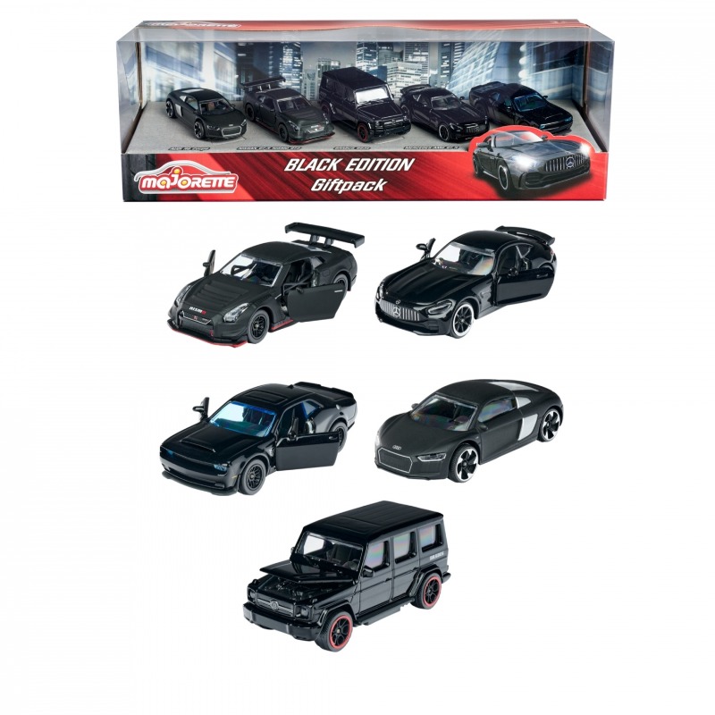 Majorette Black Edition 5 Pieces