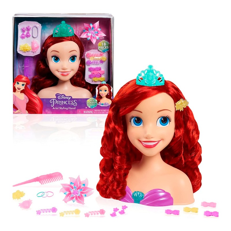 Disney Princess Basic Ariel Styling Head