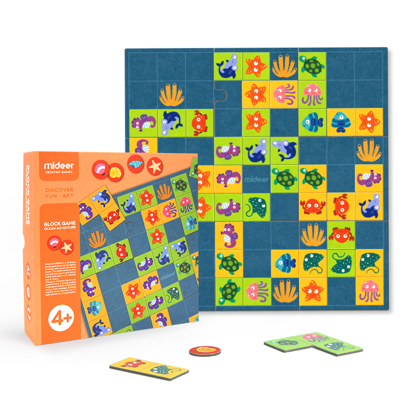 Mideer Block Game Ocean Adventure