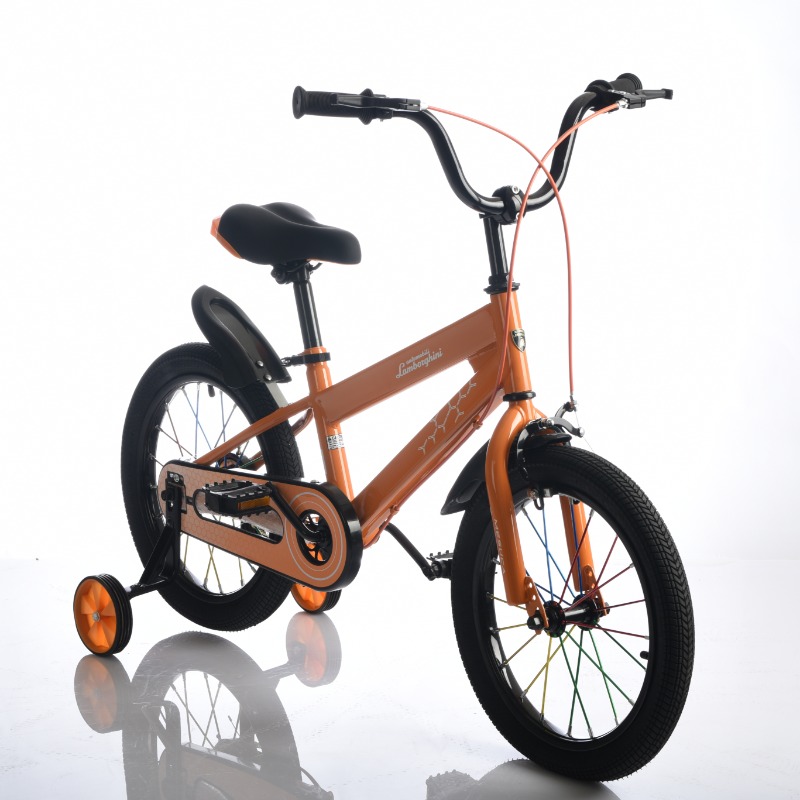 Lamborghini 18-inch Kids Bicycle - 012 Orange