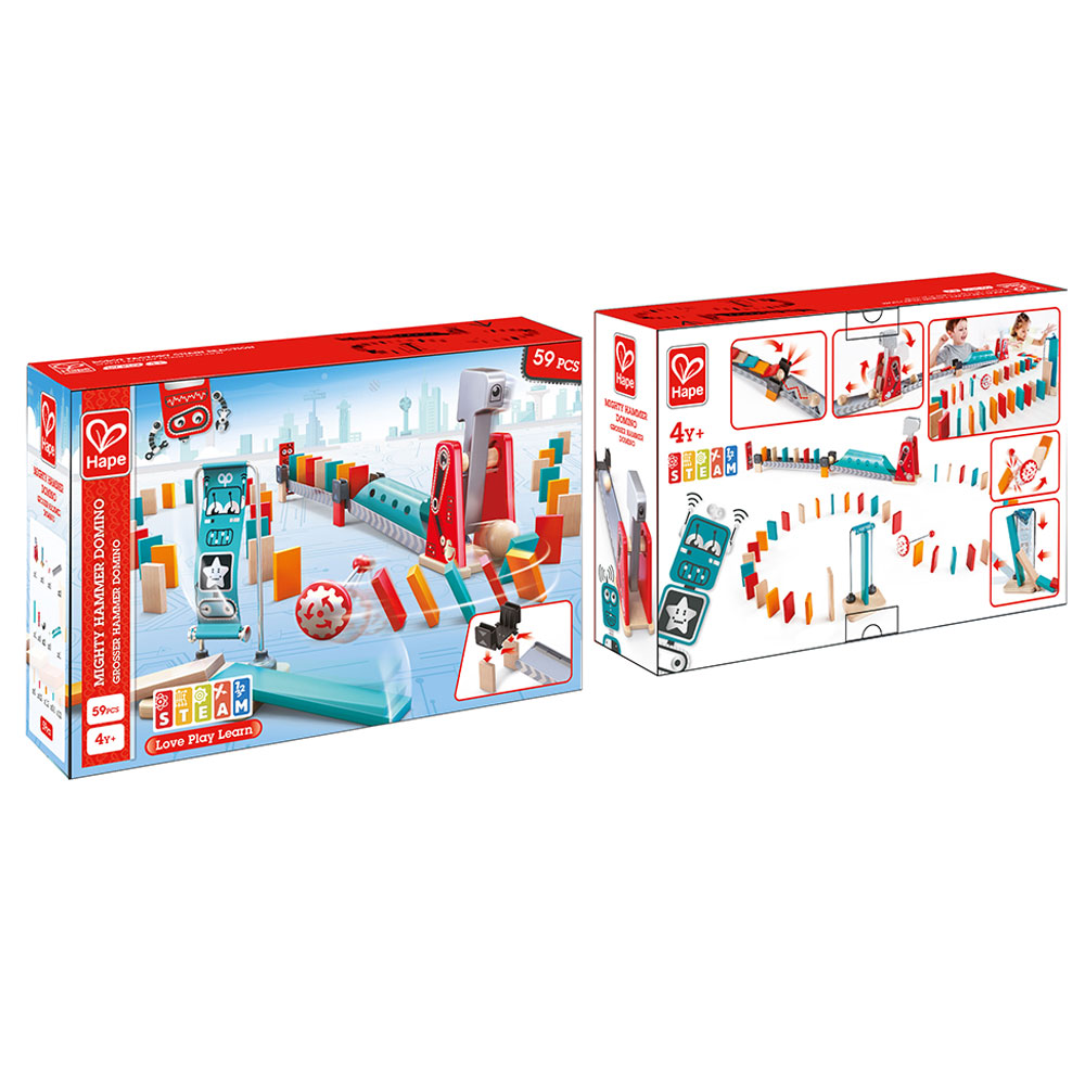 Hape - Mighty Hammer Domino