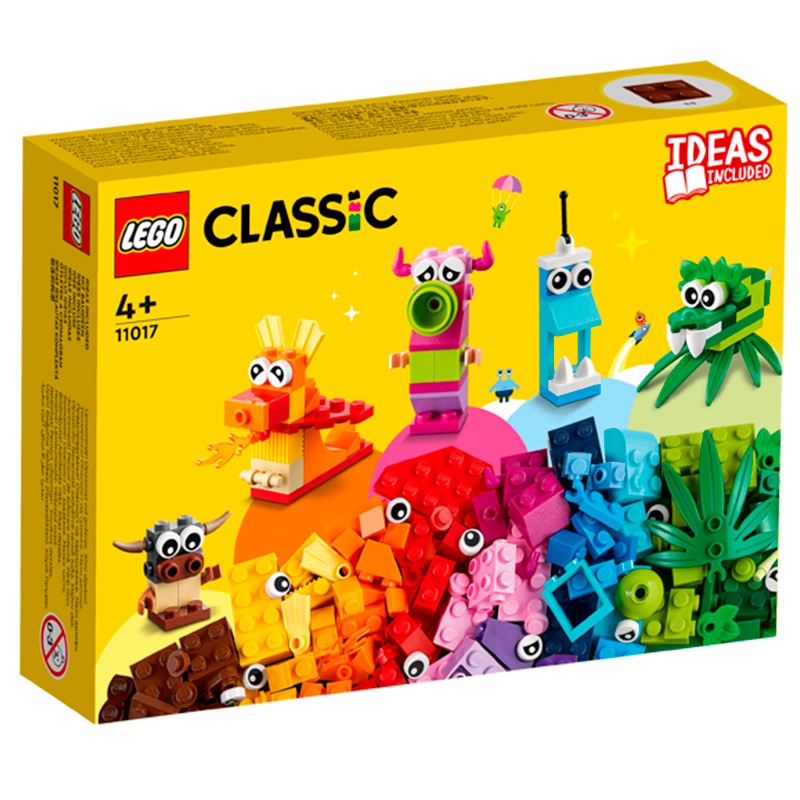 LEGO Classic Creative Monsters Building Set 11017