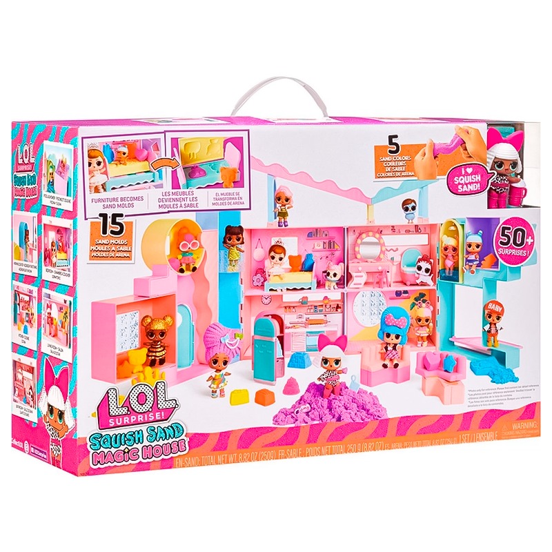 L. O. L. Surprise Squish Sand Magic House With Tot