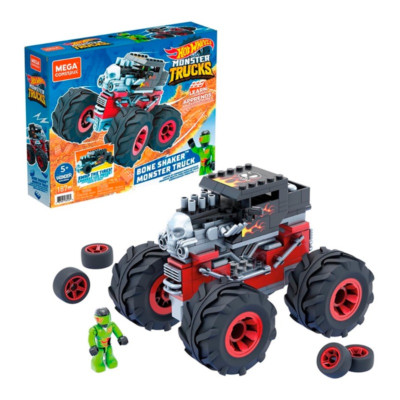 Mega Construx Hot Wheels Monster Truck - Bone Shaker