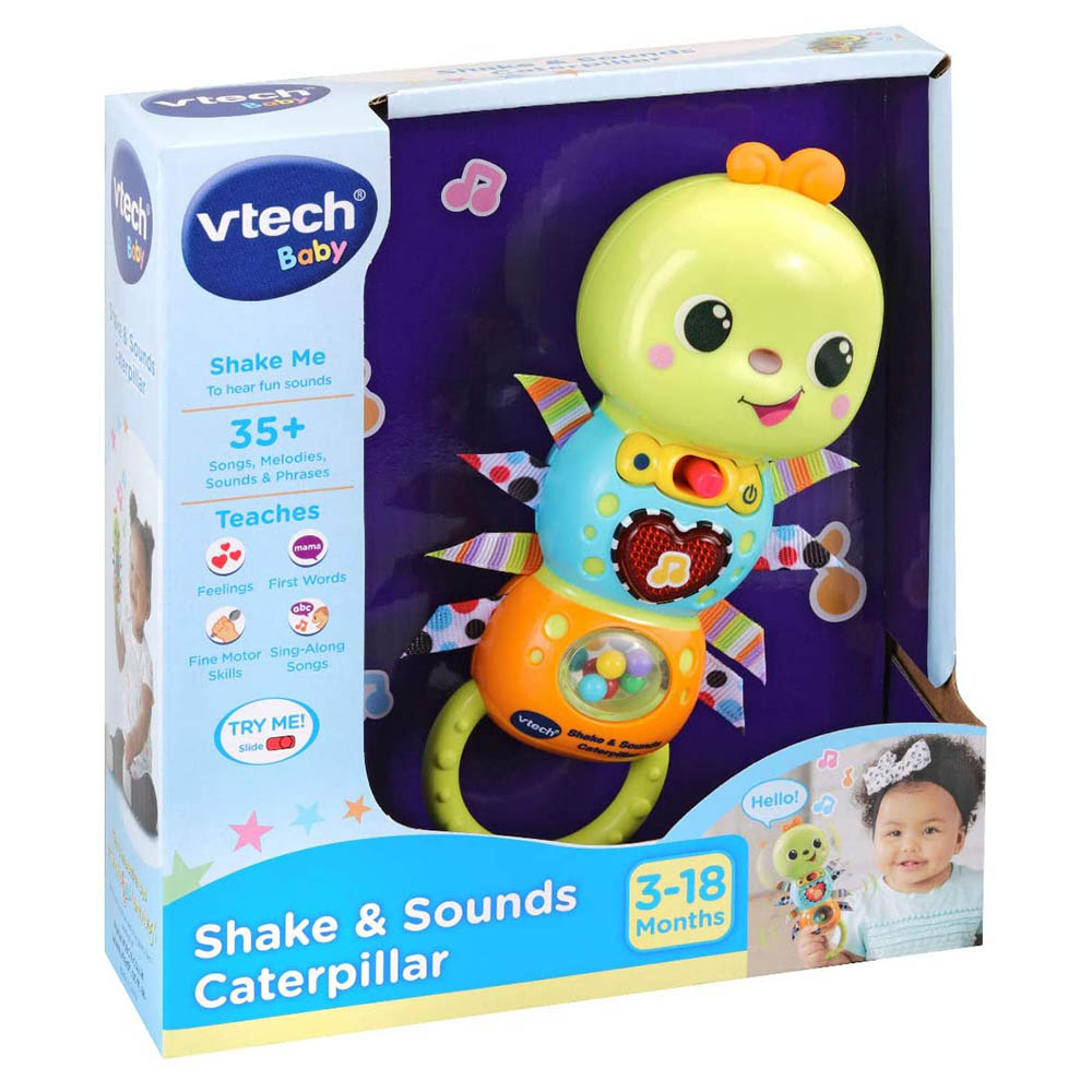 Dabdoob Vtech Baby Shake And Sounds Caterpillar