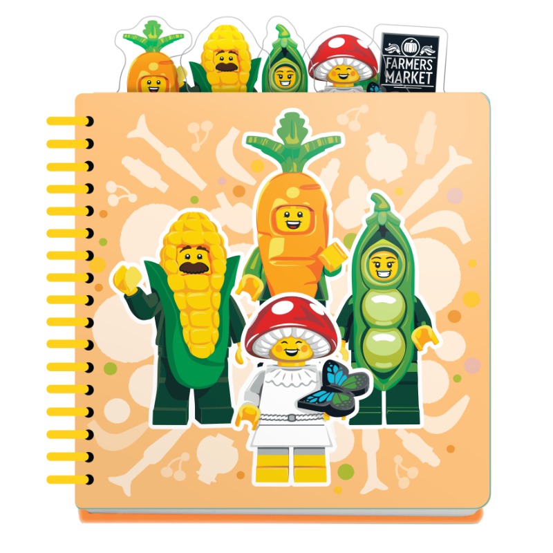 LEGO Minifigures Tab Notebook – Farmers Market