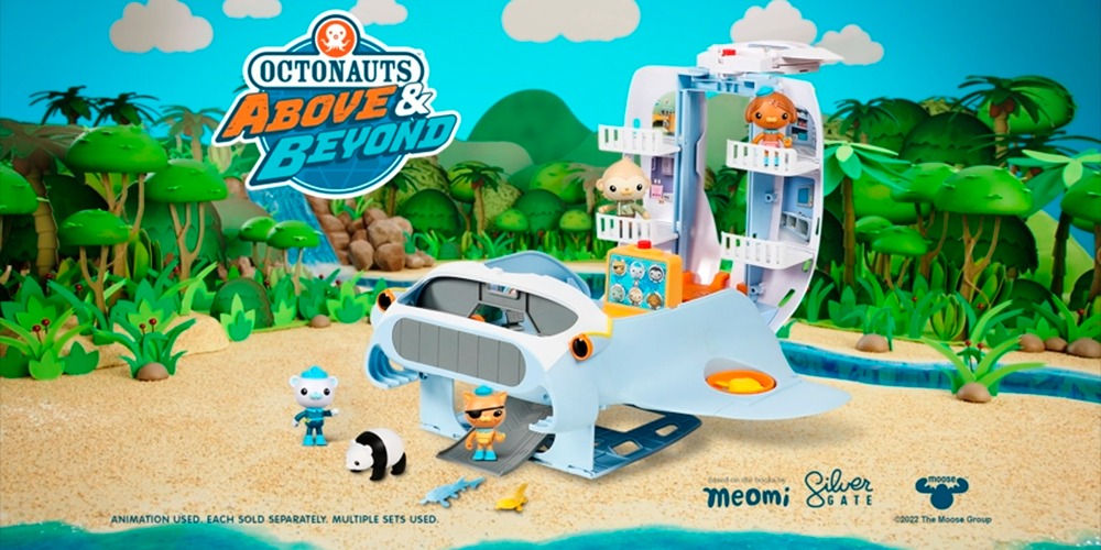 Octonauts Above & Beyond | Octoray Transforming Playset | 7 Pieces | 25 Ligh - Foto 12